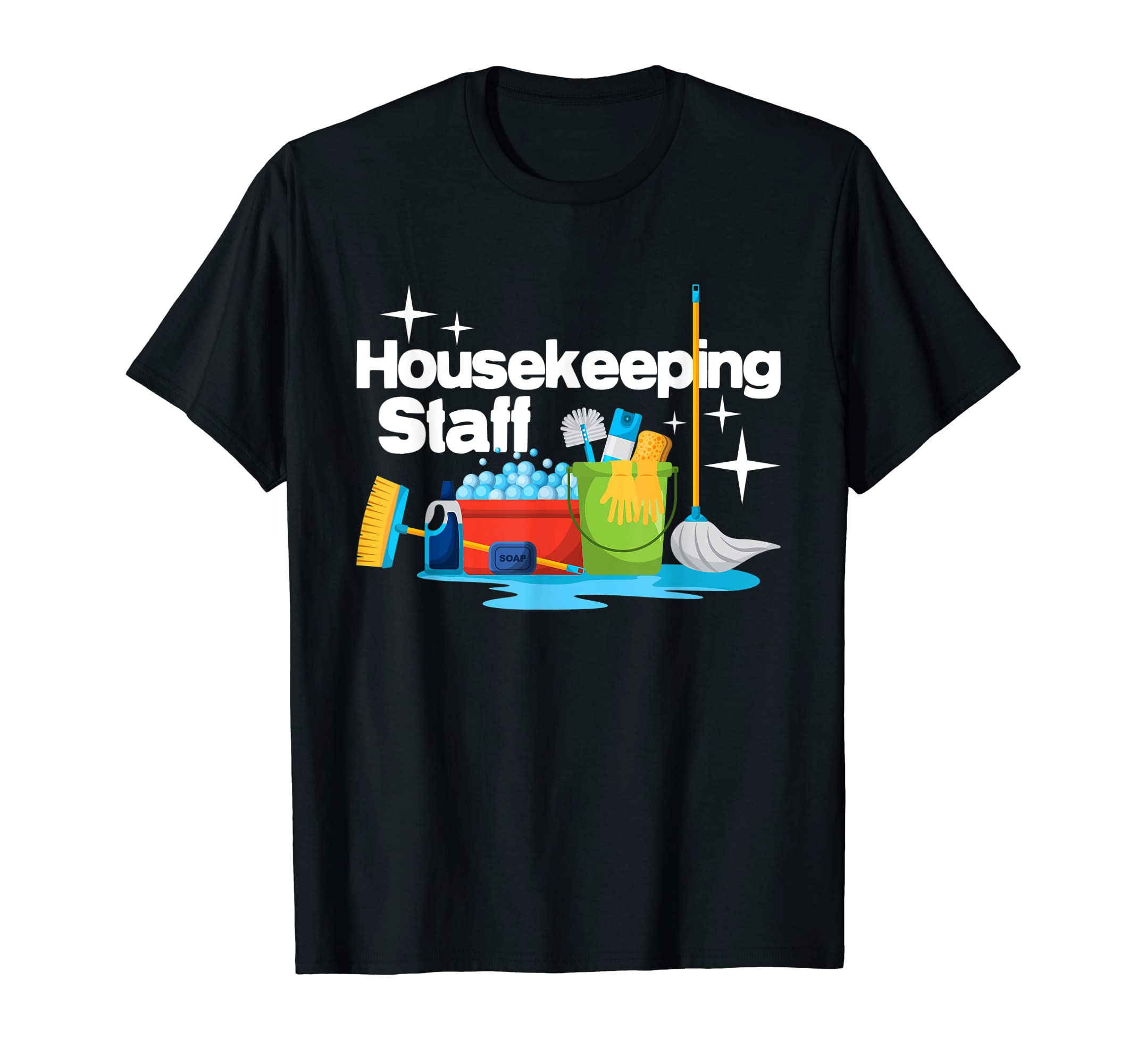 Housekeeping ShirtsHousekeeping Staff - Housekeeper Cleaner Janitorial Service T-ShirtOEKO-TEX STANDARD 100