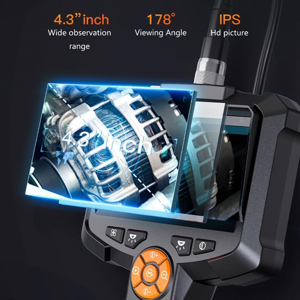 Industrial Endoscope Inspection Camera Waterproof 8mm Borescope Scope Camera