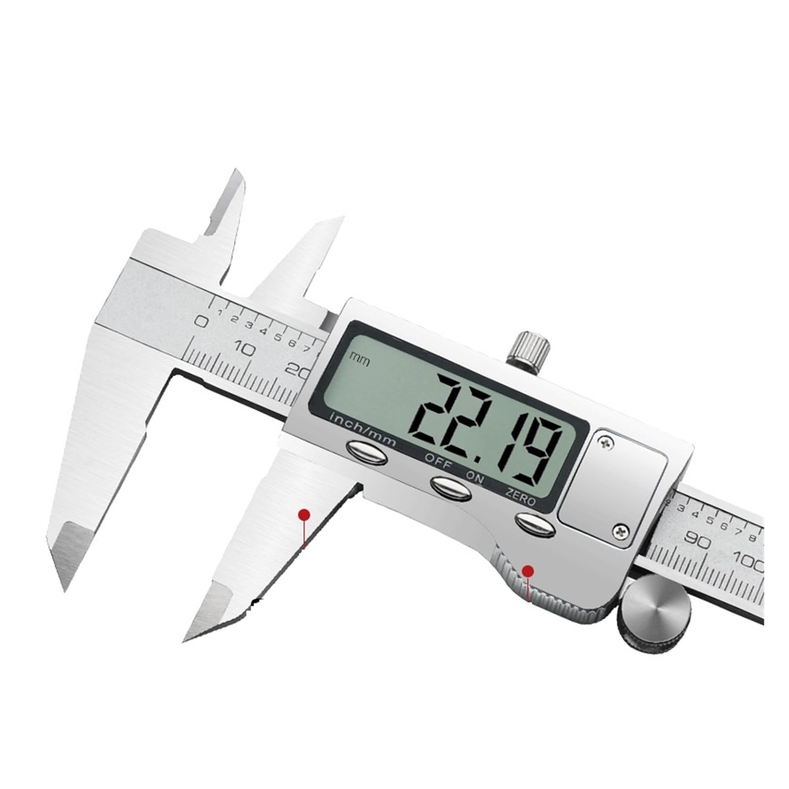 SWENEEN Digital Pachometer Metal Caliper Vernier Caliber Measuring Tools Woodworking Thick,Metal Caliper