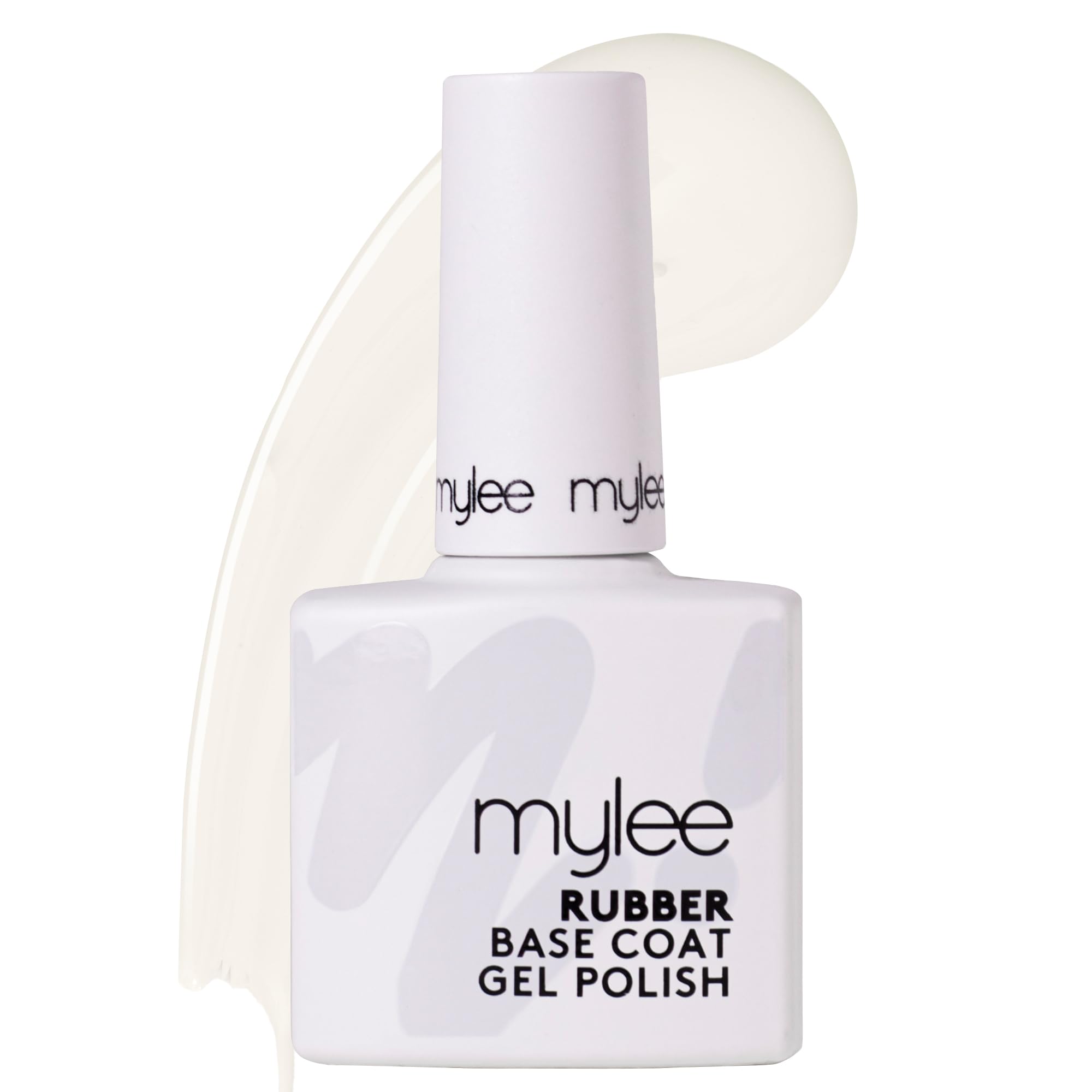 Nail Gel Polish Rubber Base Coat 10ml - UV/LED Nail Art Manicure Pedicure for Professional, Salon & Home Use - Lasts up to 3 Weeks, Easy to Apply, No Chips, Durable & Safe, Vegan & Cruelty Free