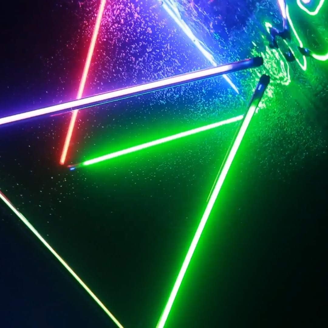 P120 RGB Handheld Photography Light, APP Control 1350 Lumen LED Video Light Wand 360°Full Color 12 Lighting Modes CRI≥95 IP68 Waterproof Built-in Rechargeable Battery 3000k 5750k Colorful Stick