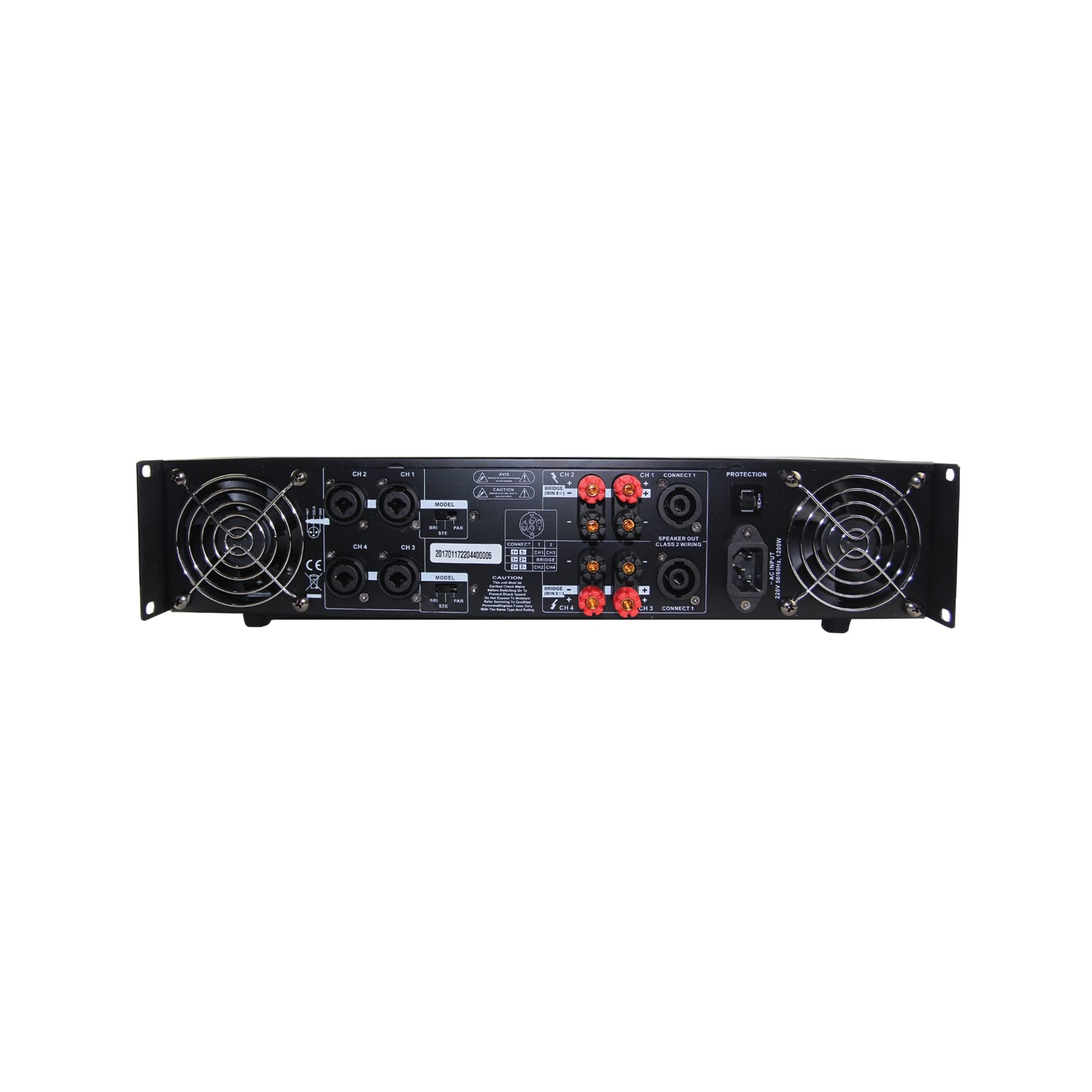 QUAD 150D 4x150W RMS 4 Ohms Amplificateur Multicanaux
