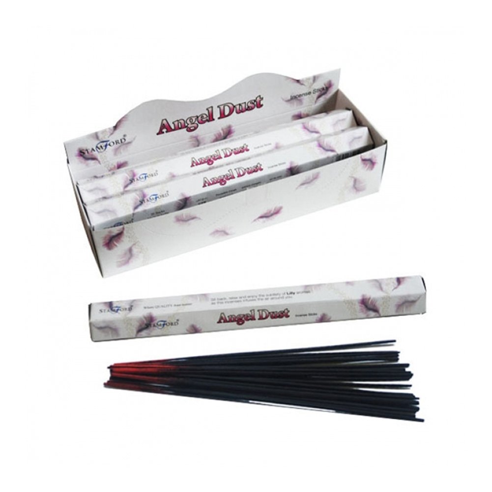 Stamford Premium Hex Incense Sticks - Angel Dust BOX OF SIX