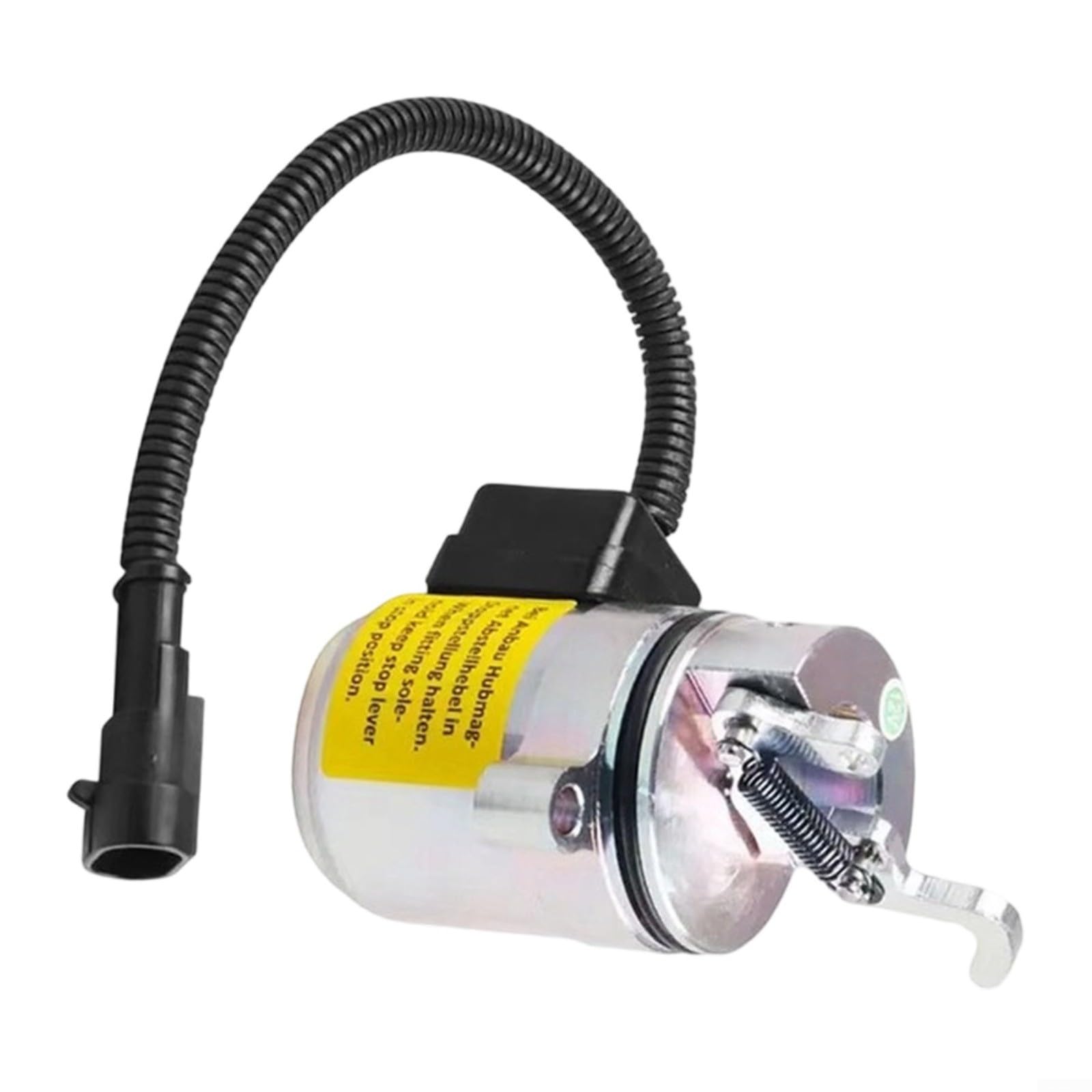 Válvula solenoide de corte de combustible de motor de 12 V para reemplazo de Deutz F2L2011 Bf3L201 Bx101959, control de flujo confiable para maquinaria industrial
