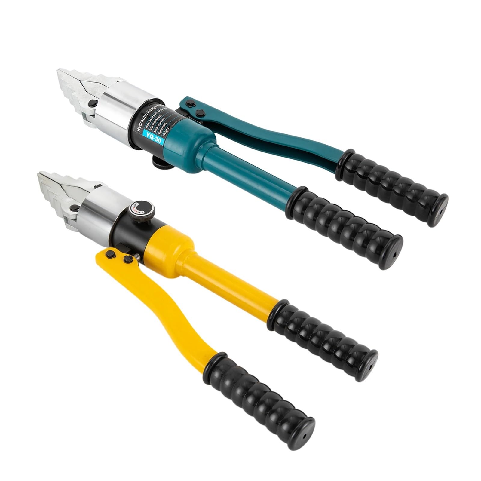 Kit de separador hidráulico portátil YQ-30 8T y 30 mm, herienta manual integrada for dividir bridas, color azul/amarillo Herramienta Hidráulica | Yellow