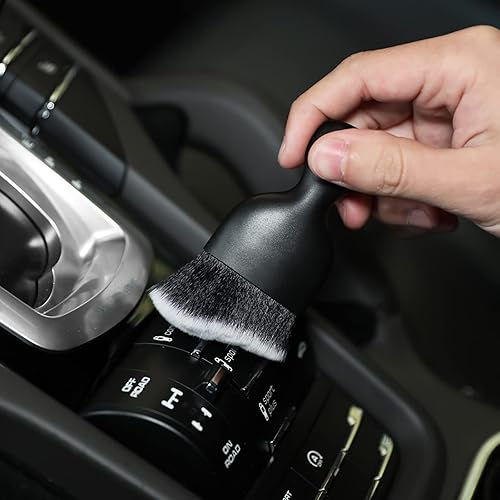 Miniatura 5 de SUJADE YAKEFLY - Cepillo para detallar el interior del automóvil, cepillos ultrasuaves para detallar, herramienta de limpieza interior del automóvil