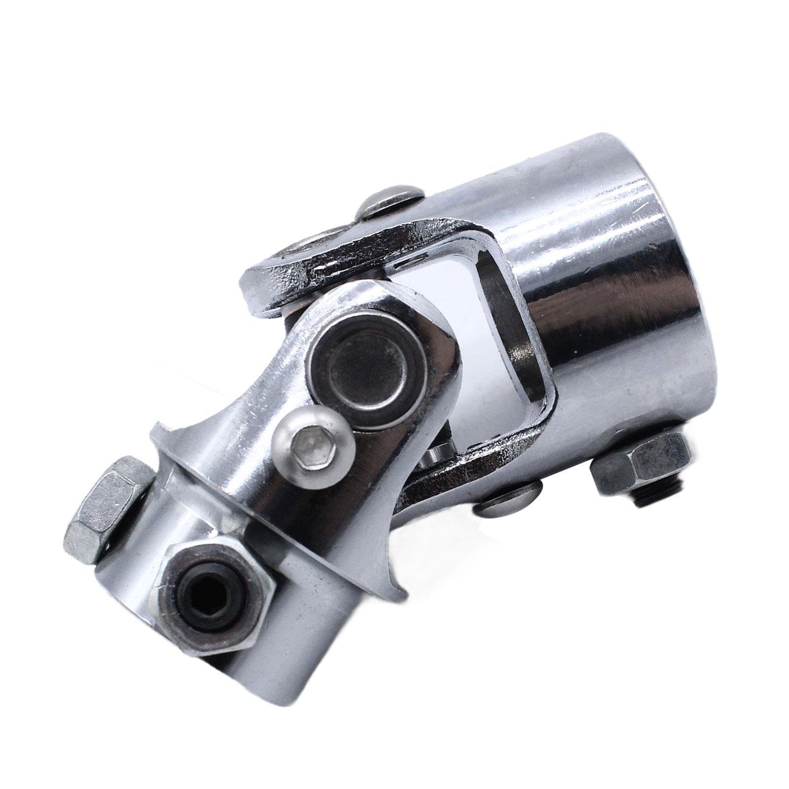 Joint de cardan double D 1 pouce x 3/4 pouce pour arbre de direction, robuste, utilisé pour connecter un joint de cardan universel de remplacement en