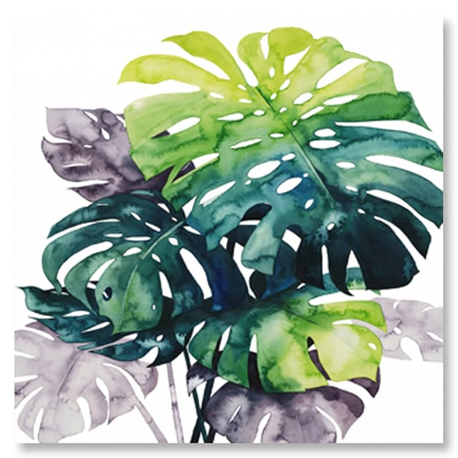 Amazon.co.jp: アートパネル 植物 ボタニカル W40cm H40cm