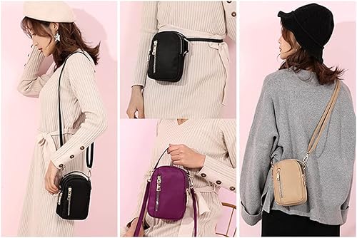 Miniatura 5 de Pequeñas bolsas cruzadas para teléfono para mujer, antirrobo, bandolera, bolso de viaje, bolso de mano, cartera