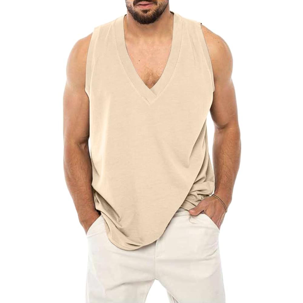 ★2023SS新作★glowny★G CLASSIC SLEEVELESS Amazon.com: GTMZXW Tank Tops Men Athletic Sports Sleeveless