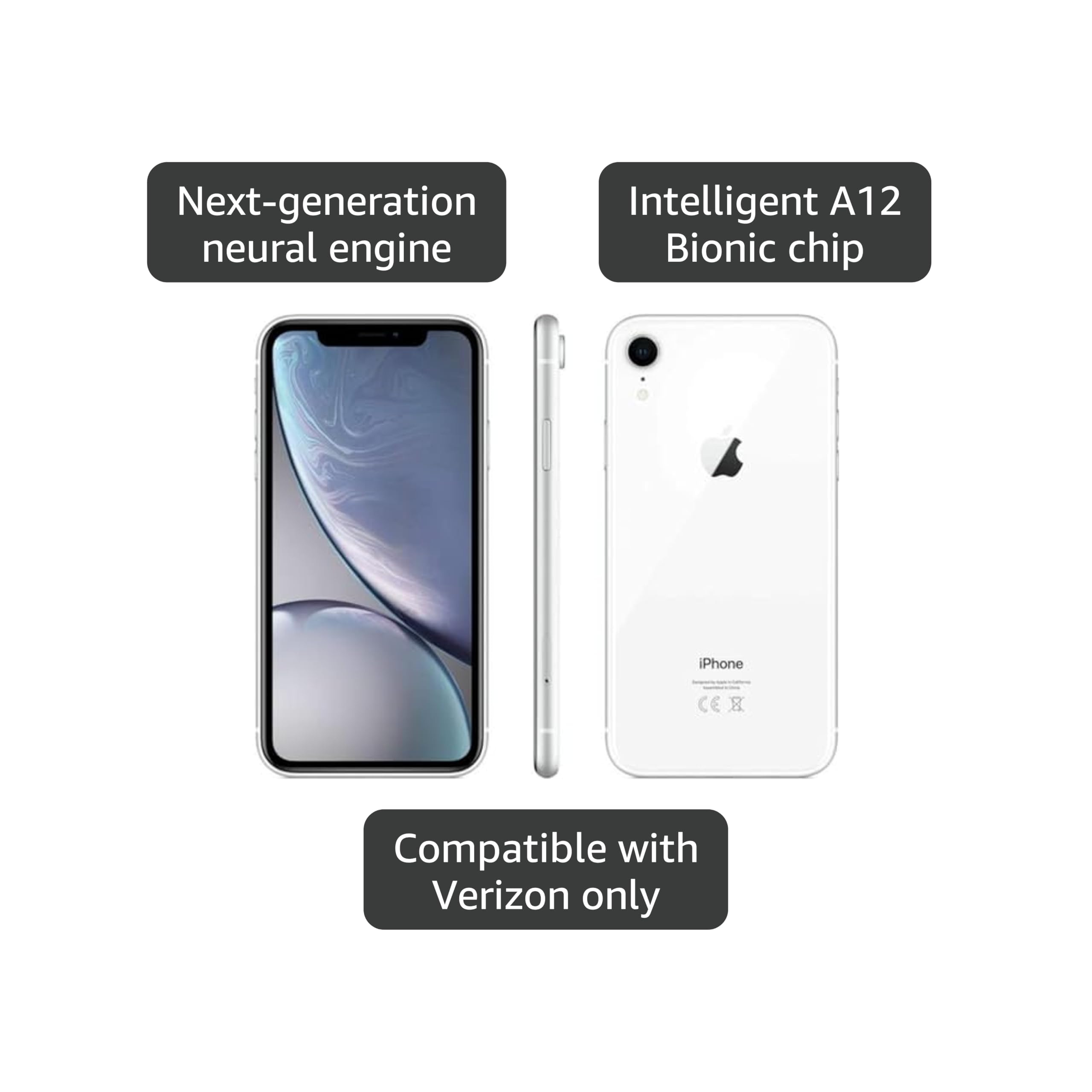 iPhone 10r ホワイト Amazon.com: Apple iPhone XR, US Version, 128GB, White - AT&T