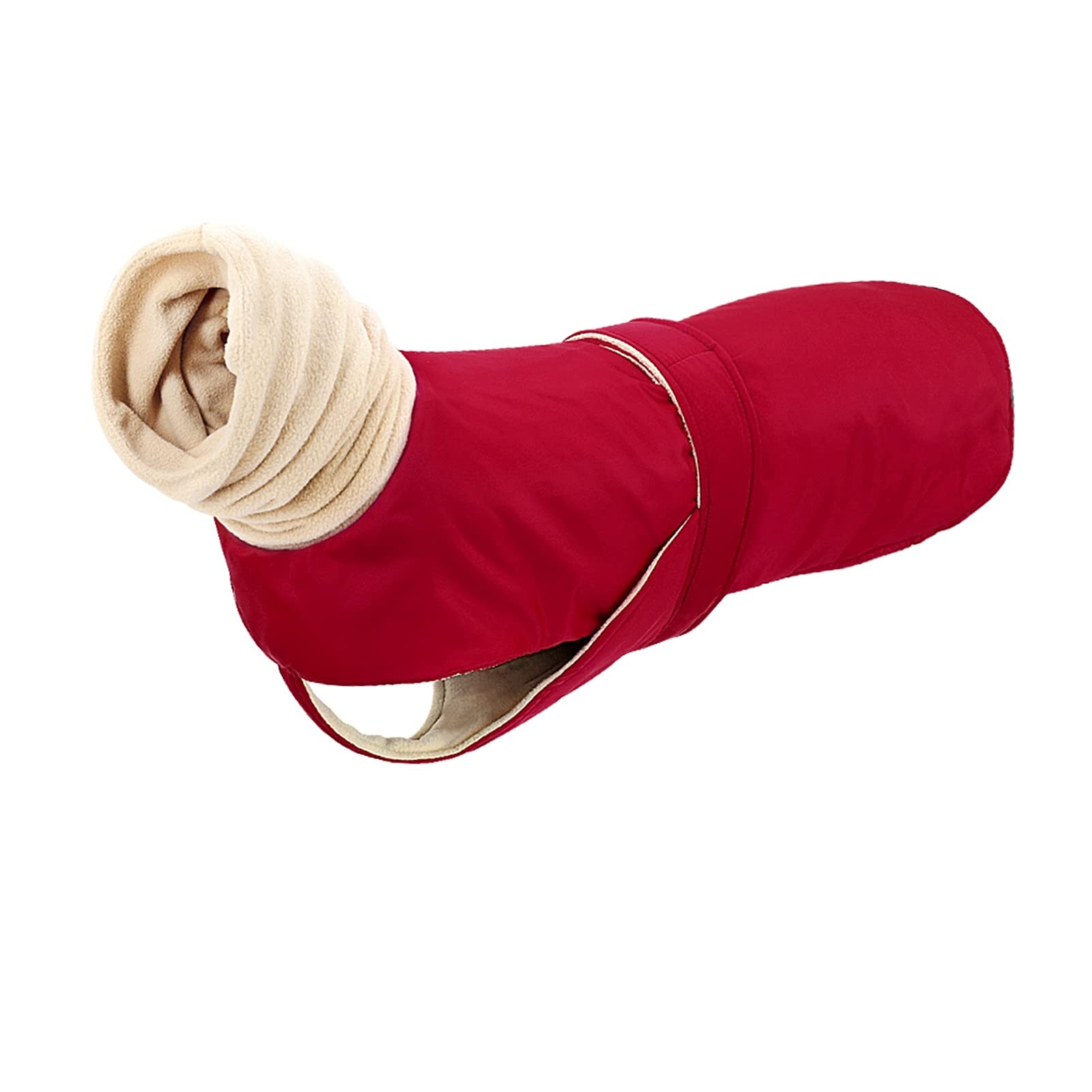 Manteau imperméable pour grand chien veste hiver robuste rouge 4XL