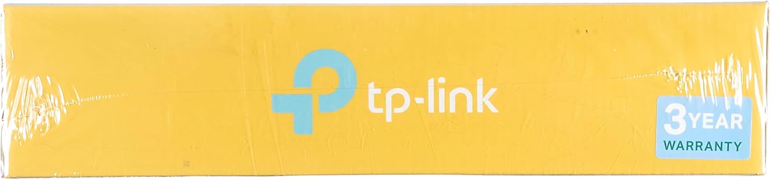 TP-Link product packaging showing 3-year warranty