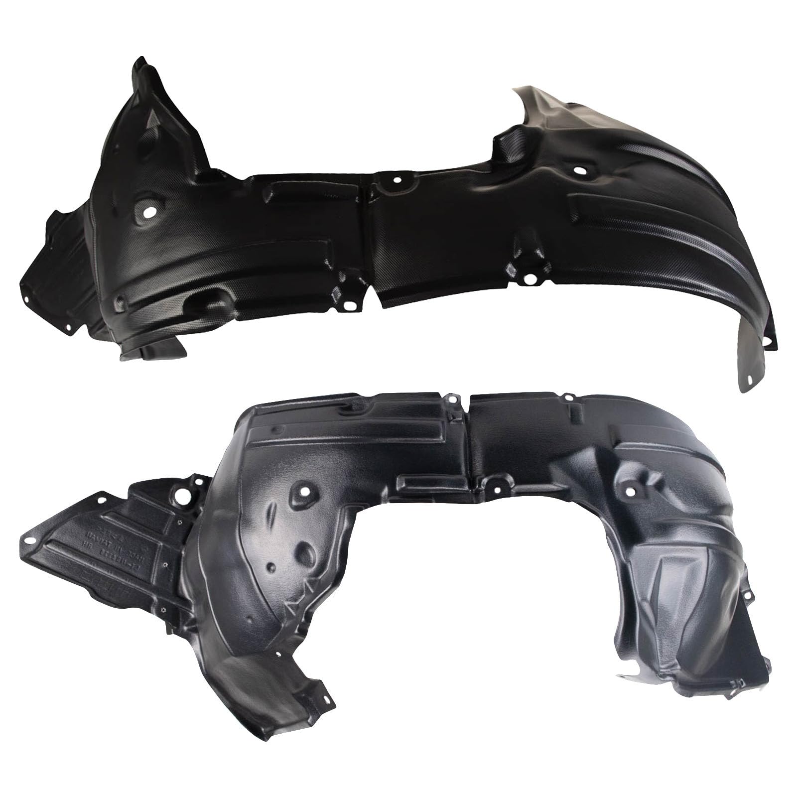 TRQ Inner Fender Liner Set | For 2017 Nissan Sentra NI1248163 NI1249162