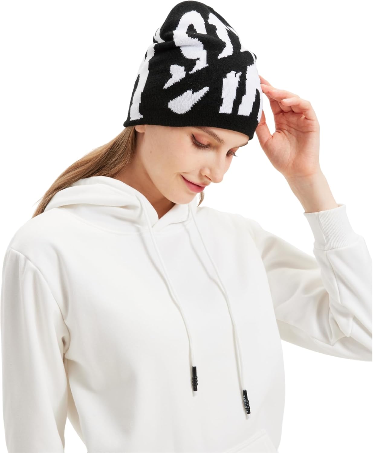 Y2K Beanie for Men Women Knitted Hat Winter Cap Star Design Warm Casual Skullies Cold Weather Knit Outdoor - Image 7