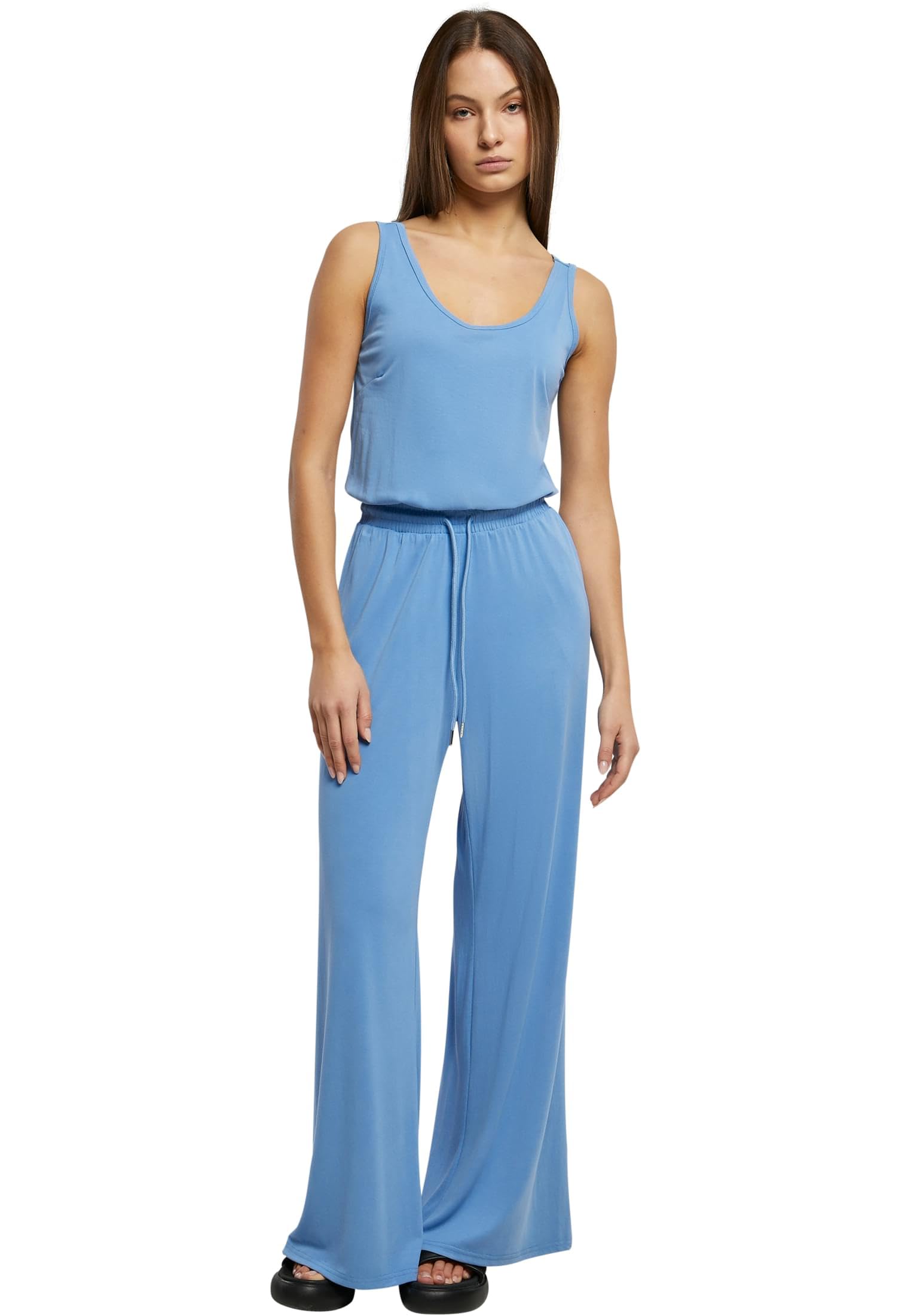 Urban Classics Damen Ladies Long Sleevless Modal Jumpsuit