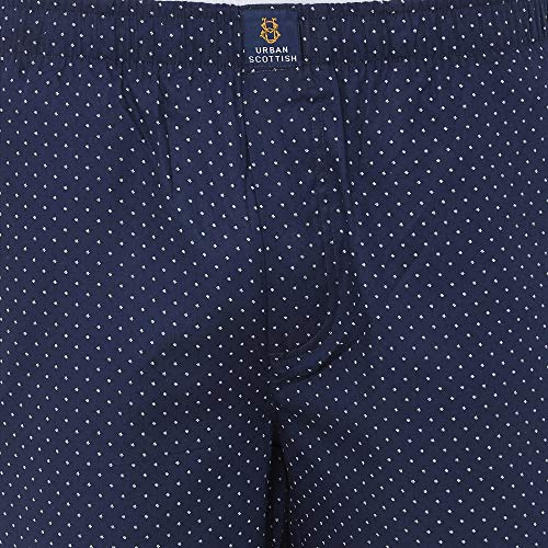 Image of Urban Scottish 100% Cotton Comfortable Men's Lounge Pants Leisure-Wear with an Elastic Waist-Band and Regular Fit -Machine Washable Stay at Home Pyjama - Expert Featuring A Plush to The Touch Feel
