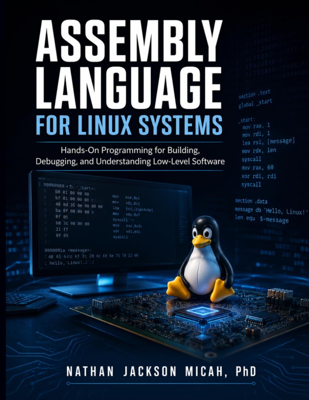 ASSEMBLY LANGUAGE FOR LINUX SYSTEMS: Hands-On Programming forBuilding, Debugging, and Understanding Low-Level Software