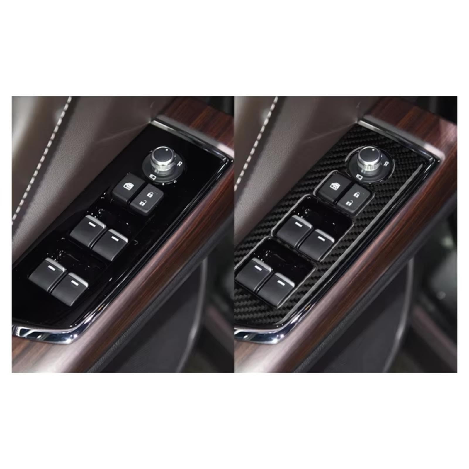 Adesivi Per Pulsanti Auto Per Mazda Per CX-9 Adesivo Pannello Auto | Per 2016 2017 2018 2019 2020 Finestra Ascensore Pulsante Decorazione Copertura Trim Adesivo Accessori Auto(Model 1)