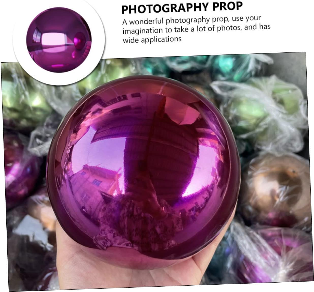 Stainless Steel Reflective Gazing Globe Shiny Mirror Finish Garden Decor Weather Resistant Metal Sphere for Outdoor Ornamentation and Patio Accents