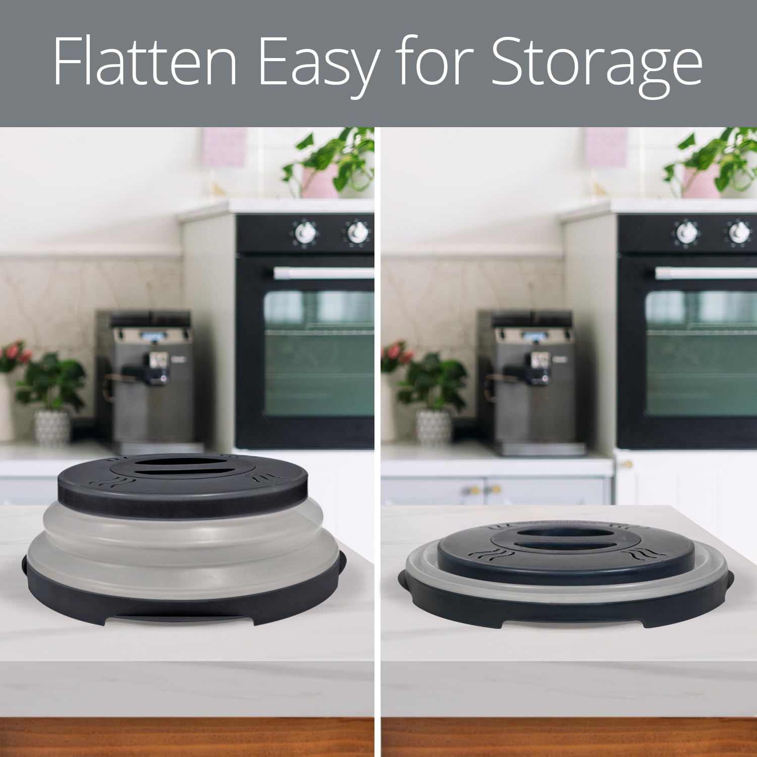 Magnetic Microwave Splatter Cover - Prevents Splatters! -6