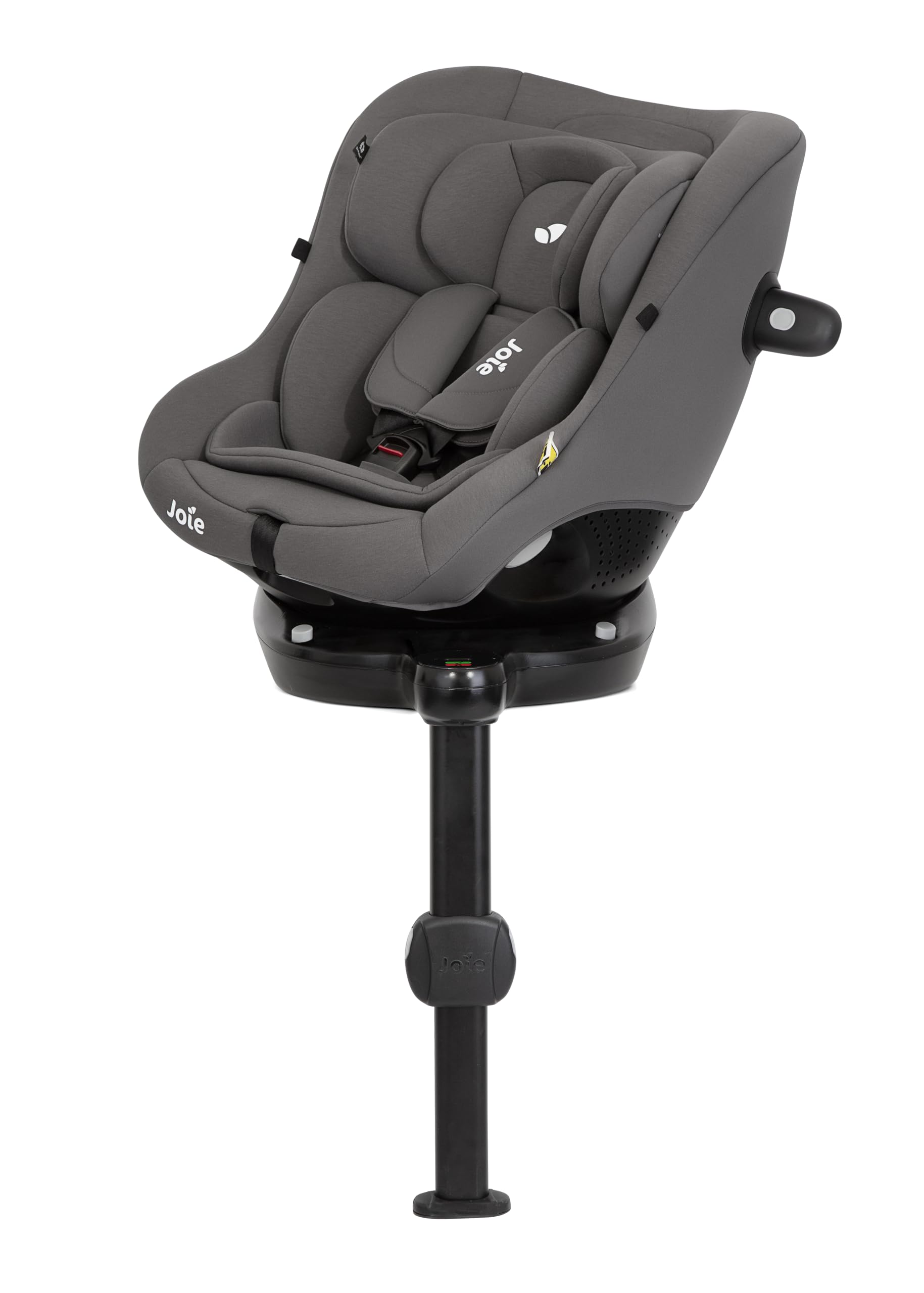 Joie i-Pivot™ 360 seggiolino auto R129 i-Size, ISOFIX, rotazione a 360°, testato ADAC – dalla nascita ai 4 anni (40–105 cm), Thunder