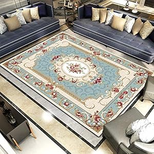 NF Grote Tapijten Perzische Vintage Tapijt voor Woonkamer Slaapkamer Mat Non-Slip Gebied Tapijten Noord-Europa Etnische…