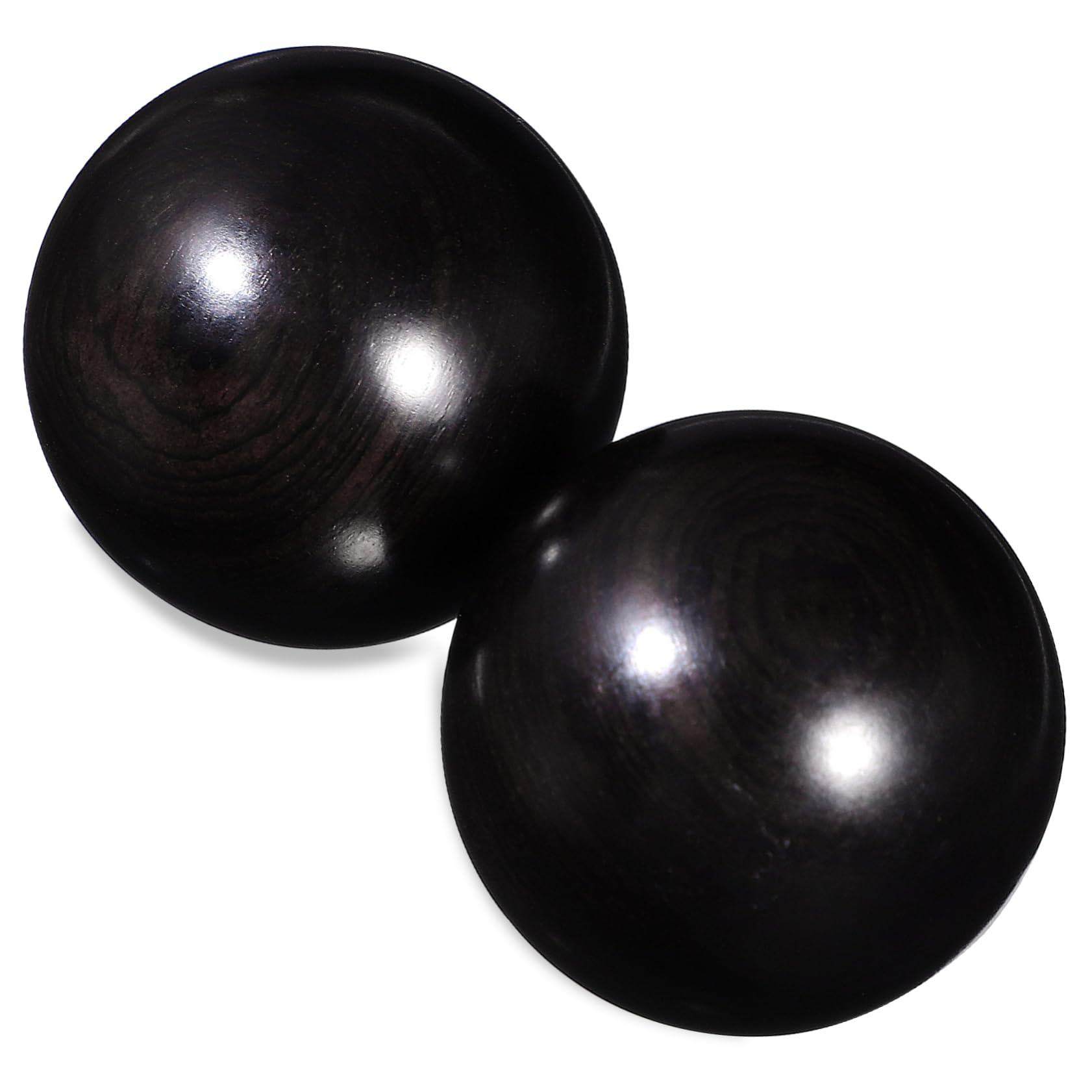 LALAFINA 4stücke Handmassageball Aus Hochwertigem Zitanholz Hand-übungsbälle Zur Muskelentspannung Durchblutung Für Erwachsene Verbesserung Der Flexibilität