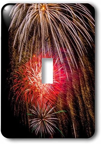 3dRose lsp_190716_1 "Colorado Frisco Dillon Reservoir Fireworks Display July Th" Single Toggle Switch, Multicolor image 2