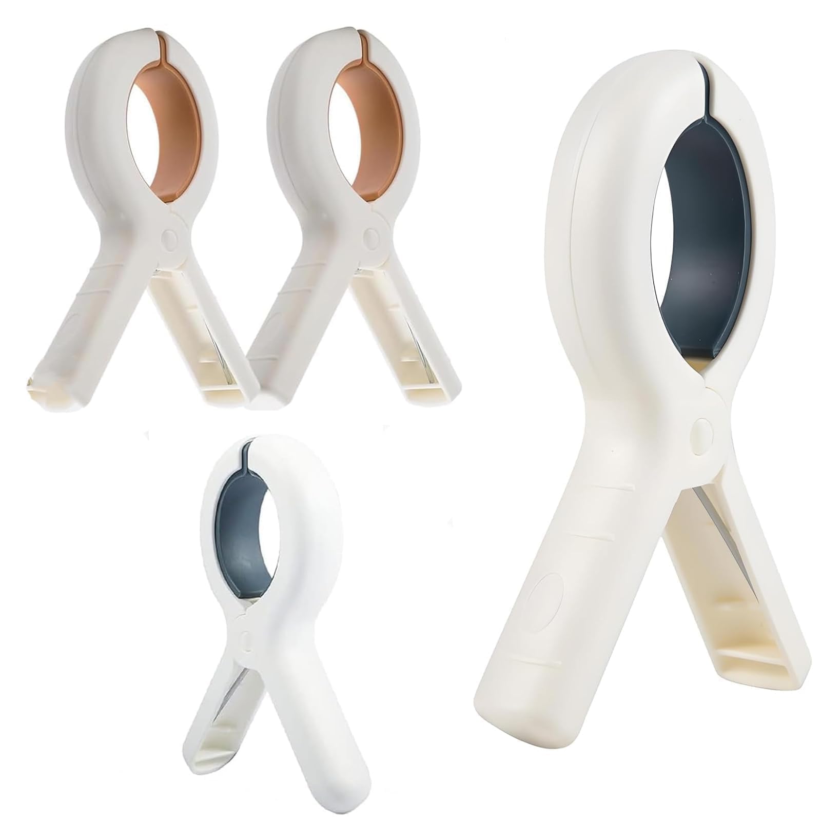 Towel Clips for Sun Loungers, Beach Towel Clips,Pegs for Sun Lounger, Windproof Sunbed Clips, for Sun Lounger Washing Line Laundry Pool Chairs Sunbeds, 4PCS