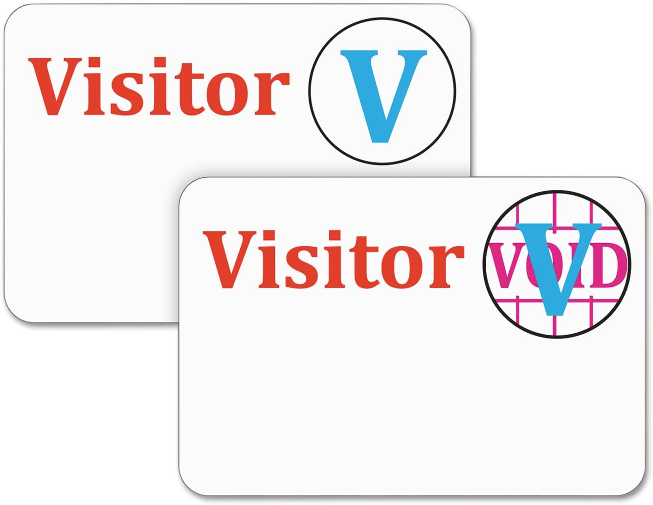 CLI97004 - C-Line Times Up! Self-Expiring Visitor Security Badge