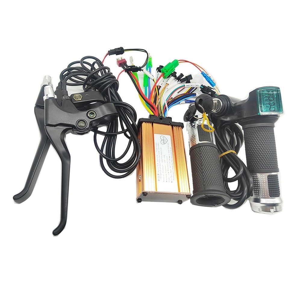 Controleur Trottinette Electrique Moteur de vélo/Scooter électrique 24V 36V 48V 250W-350W 10A 12A 15A 18A 20A, contrôleur Vitesse sans balais for Scooter