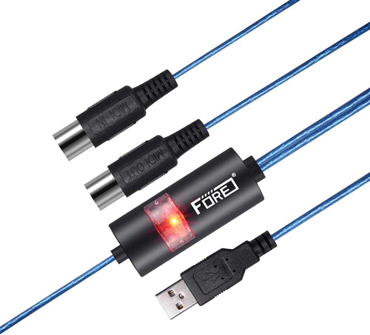 FORE MIDI Signal Converter (Black F)