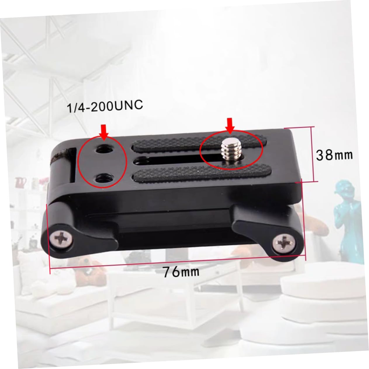 Gatuida Trípode De Plegado Rápido Tipo z Trípode para Cámara Cabeza Inclinable Montura z para Riel Deslizante Montura para Monopie Soporte De Flash De Cabeza De Bola Adaptador Metal