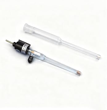 Hg/Hgo Reference Electrode, Double Salt Bridge/Single Salt Bridge Mercury Oxide Reference Electrode,6mm + Variable Salt Bridge