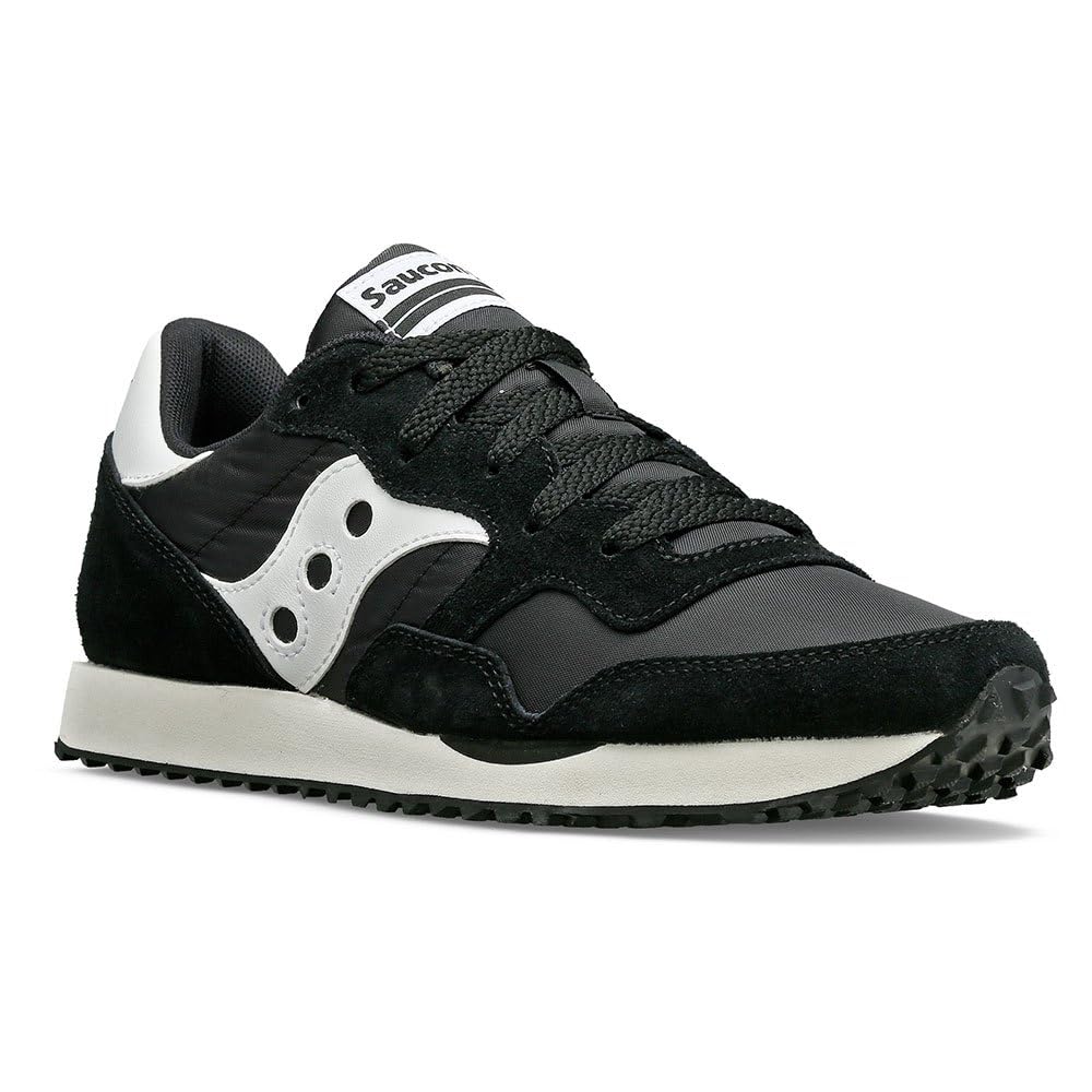 Saucony Women's DXN Trainer Vintage Sneaker, Black, 8 UK