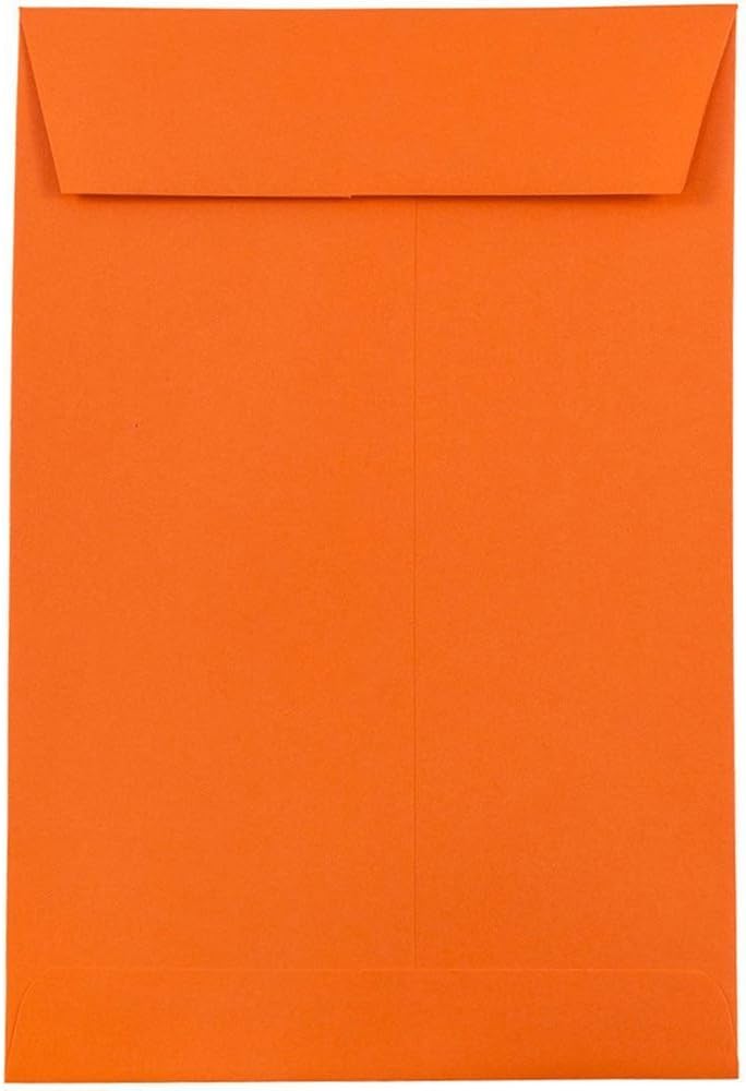 JAM PAPER 6 x 9 Open End Catalog Colored Envelopes