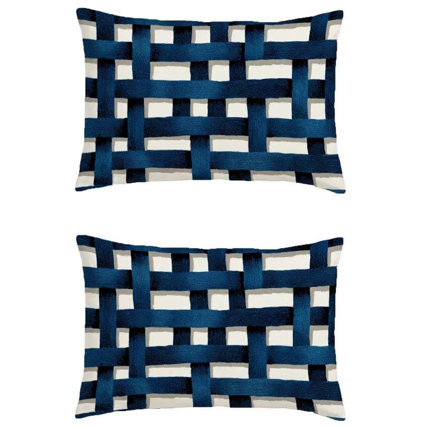 Housse de coussin imperméable violette M-772 contre la pluie pour salon de jardin
