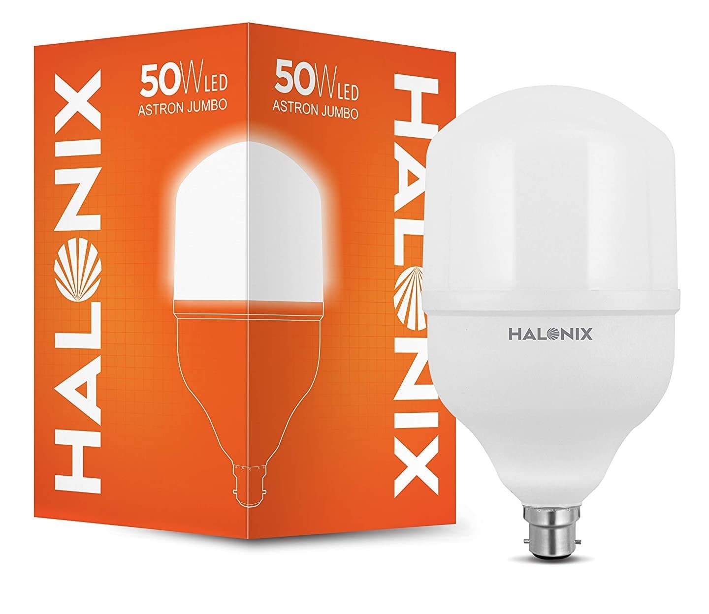 Halonix 50W B22D LED Astron Jumbo Bulb-image-5