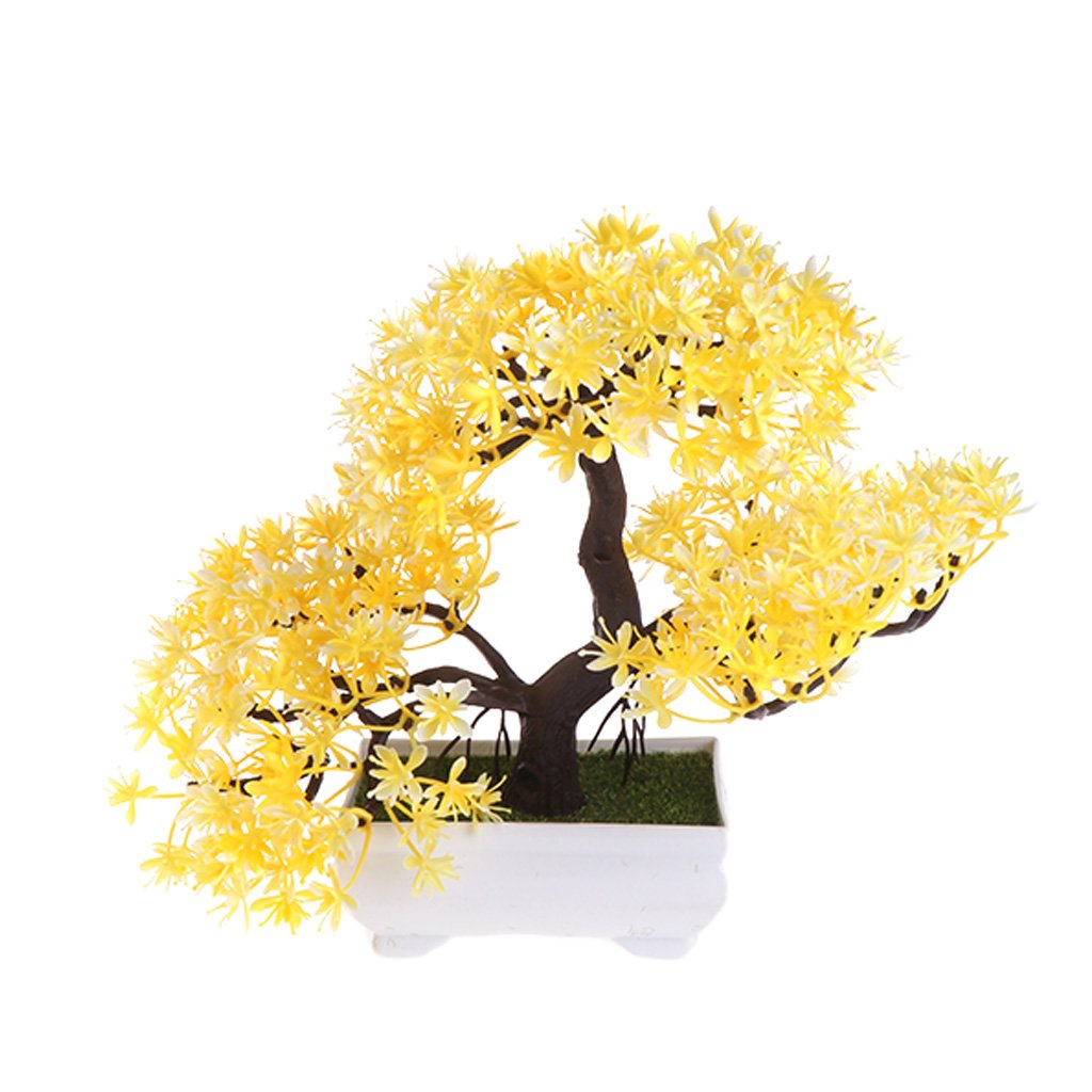 Tsophreniq Festival Potted Plant Simulation Decorative Bonsai Home Pine Tree Gift Ornament Accessory Artificial Artificial Flower Flowers in Vase Flowers for for Decoration Flower