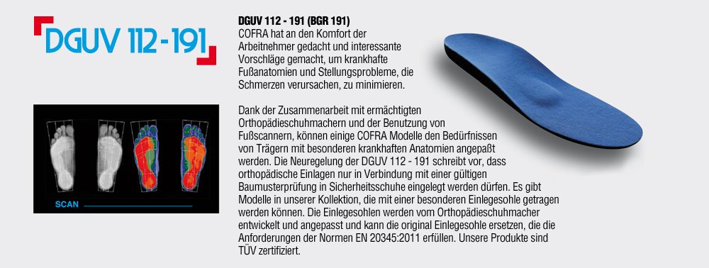 Cofra 78620-000.W43 BRADDOCK S3 SRC Sicherheitsschuhe, Schwarz, Größe 43
