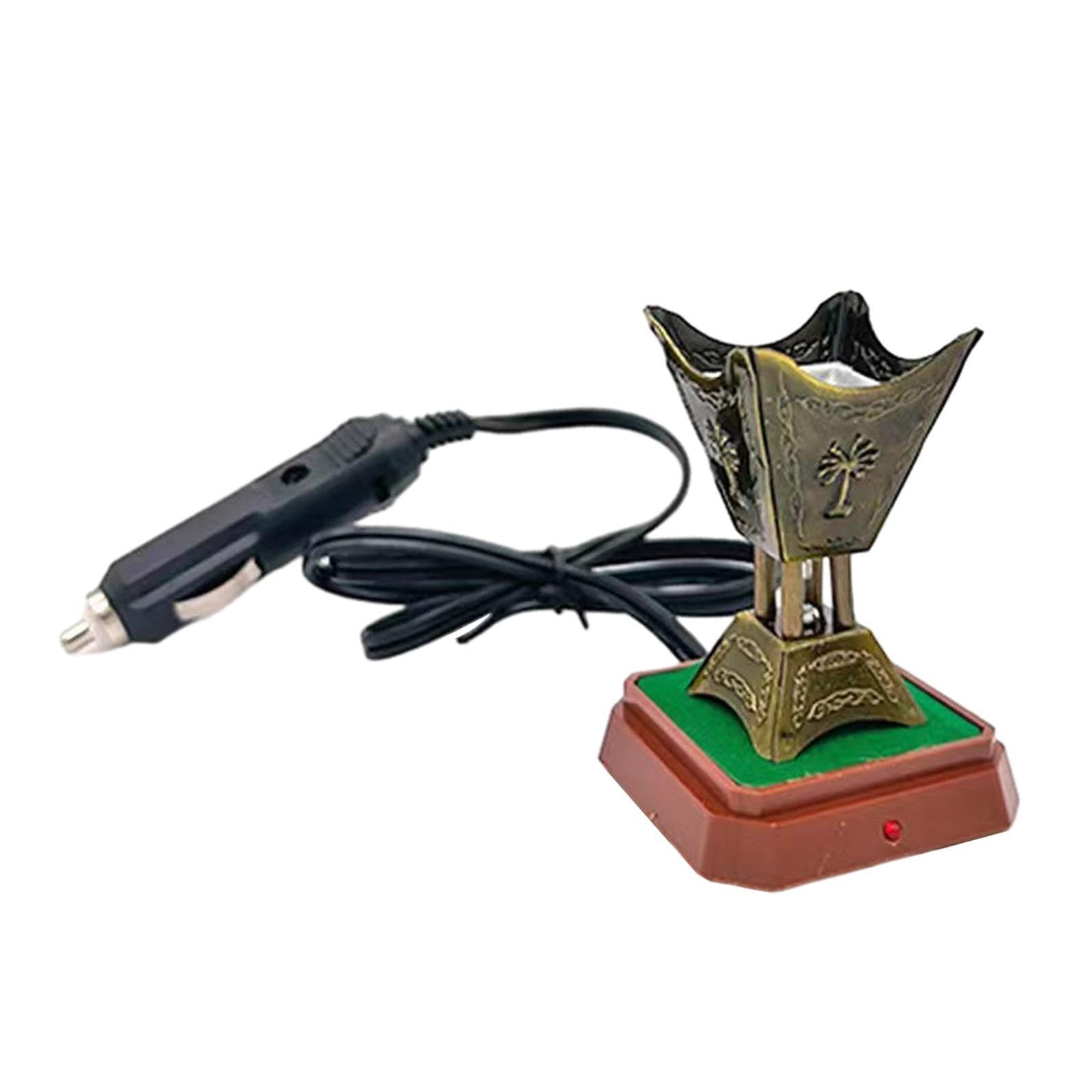 PIXZCSA Electric Censer Incense Holder Unique Incense Plug Censer Table Centerpiece Decoration Which Makes Gift. PlugIncense Is Creating Relaxing Atmosphere, Blue, 12x15.5cm