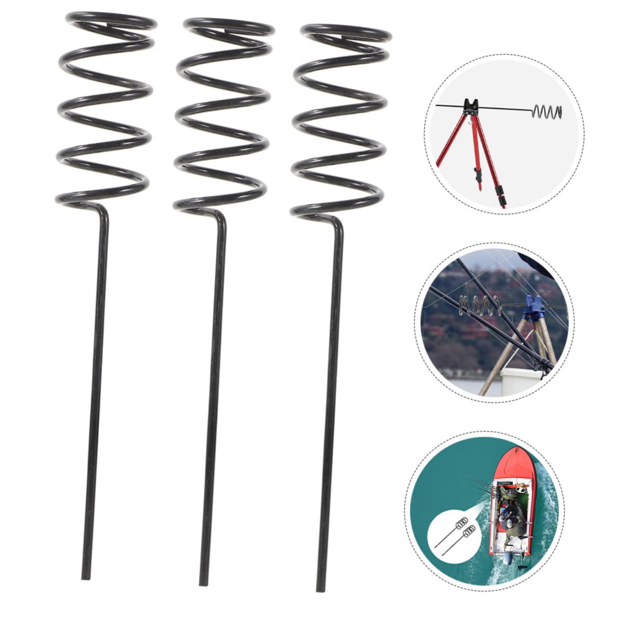 best rod holders for bank fishing – Happyyami 4pcs Fishing Pole Holder Rod Holders for ...