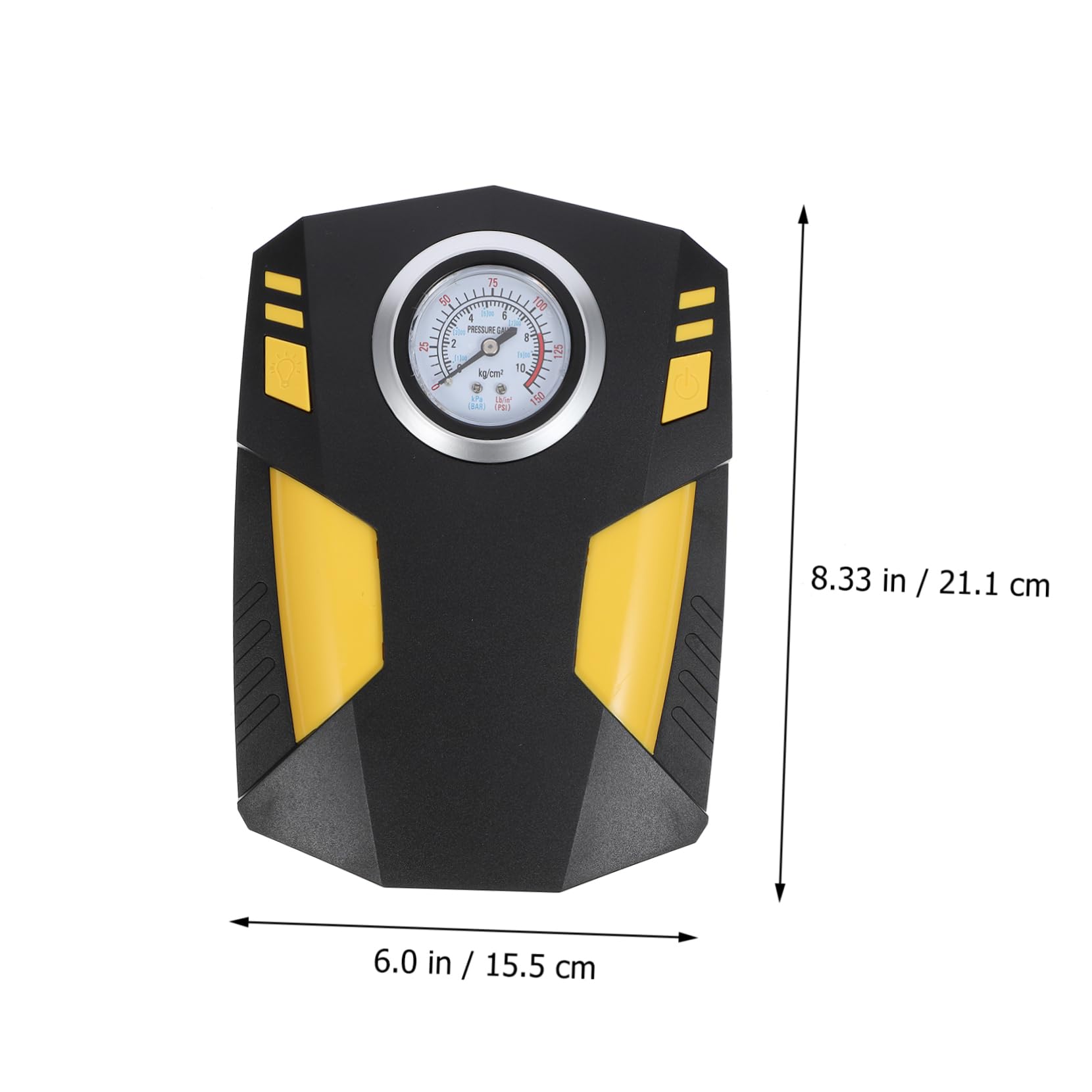 Compresseur D'air Portable LED Abs, pour Pneus de Voiture
