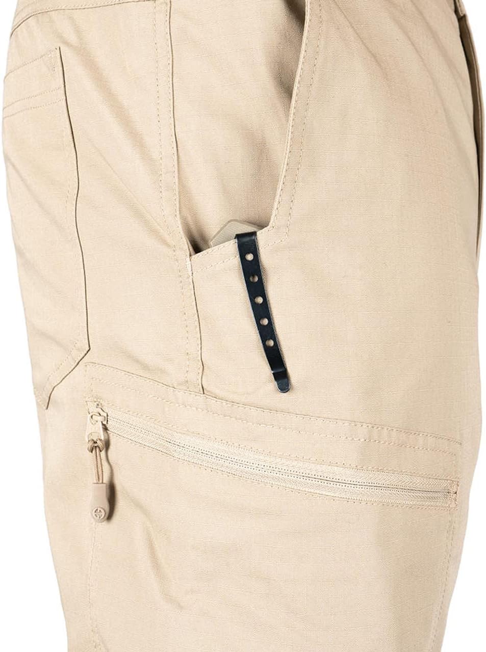 LAPG Men's Core Stealth Cargo Pant, Lightweight Elastic Waistband EDC Pants, Durable Ripstop Cargo Pants for Men - Image 8