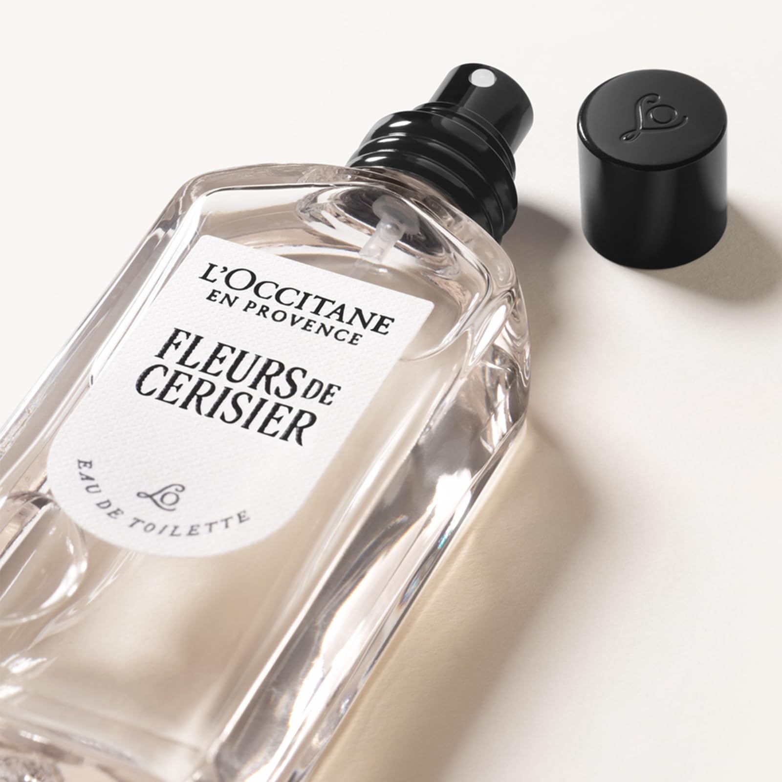 L'OCCITANE - Eau de Toilette Fleurs de Cerisier (kwiat wiśni) – 50 ml | Nuty owocowe, kwiatowe i piżmowe - akordy wiśni, Fleurs de Cerisier i piżmo - Made in France