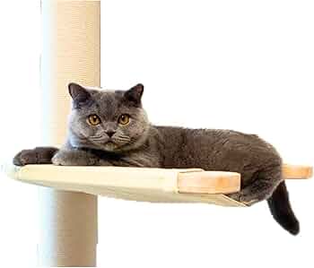 こは様　SUMIKA スミカ 突張り型 木製 キャットタワーバルコニーハンモック Amazon | [SUMIKA 突っ張り 型 木製 キャットタワー 専用 スクエア