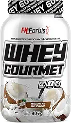 Whey Protein Gourmet 907g Pote - FN Forbis Nutrition (Iogurte de Coco)