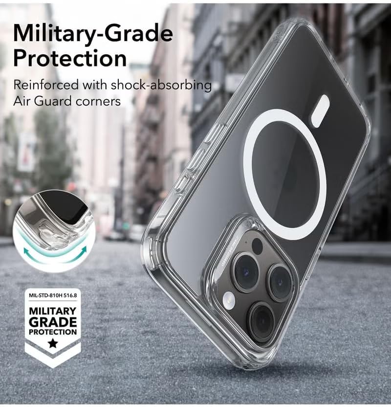 يوارب كينج جراب مغناطيسي لموبايل ايفون 15 متوافق مع الشحن اللا... - view 2