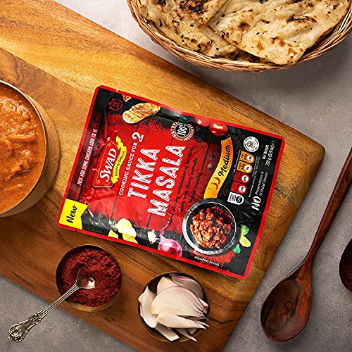 Image of SWAD Tikka Masala Gravy /Easy to cook gravy- Pure Vegetarian, 250GM - (Pack Of 3)